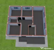 Casa Parter, zona Damila, teren 307mp 