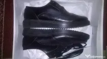 Vand pantofi de dama din piele naturala Oxford-black
