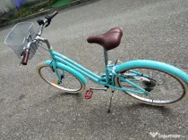 Bicicletă de oraș Elops 500 20'' albastru copii 120-135 cm