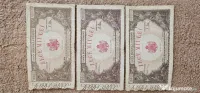 3 bancnote 10.000 lei puse in circulatie in perioada 1945,1946 