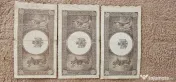 3 bancnote 10.000 lei puse in circulatie in perioada 1945,1946 