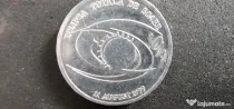 15 Monede vechi,necirculate,cu eclipsa de soare din 1999,cu valoare nominala de 500 lei