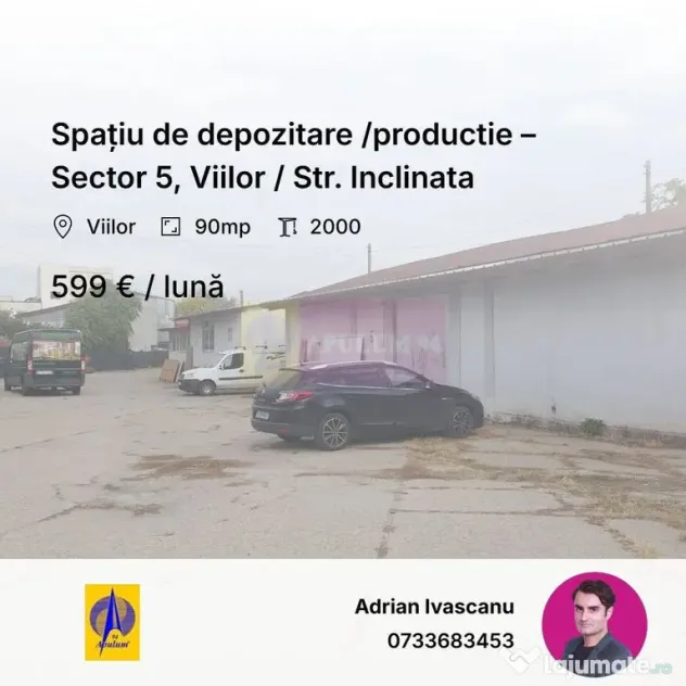 Hala 90mp depozitare / productie – Sector 5, Viilor / S...