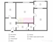 Apartament 2 camere Titan, 52 mp, metrou Titan, la IOR 