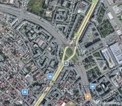 Zona Obor sp 255 mp vitrina 22 ml trafic intens 