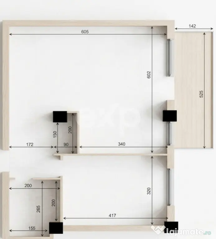 0% COMISION! Apartament 2 camere, parcare subterana, Platini