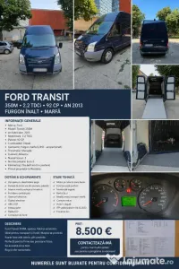 Ford Transit 350M cu Lift 