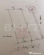Teren partial intravilan si extravilan, 6764 mp Leamna de Su 