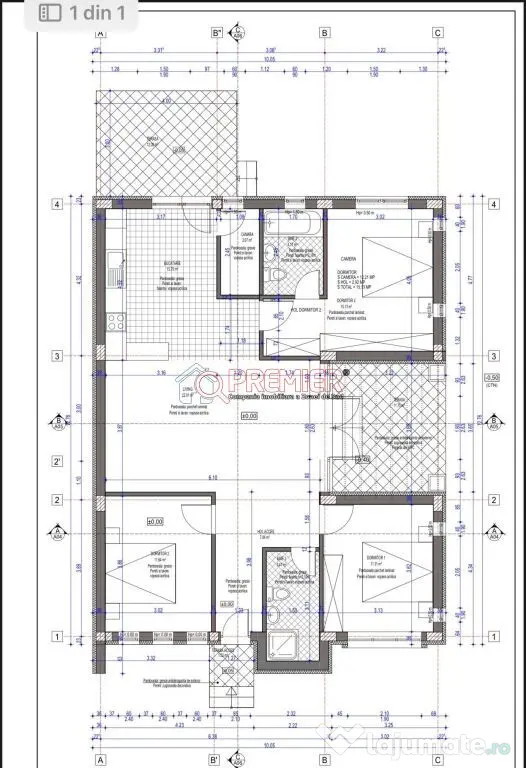 Vilă individuală – construcție nouă | Teren 412 mp |