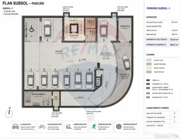 Apartament cu 3 camere de vânzare zonă semicentrală - ...
