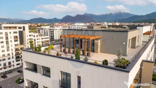 Terasa 168 mp cu Penthouse 4 camere Coresi | panoramic | ...