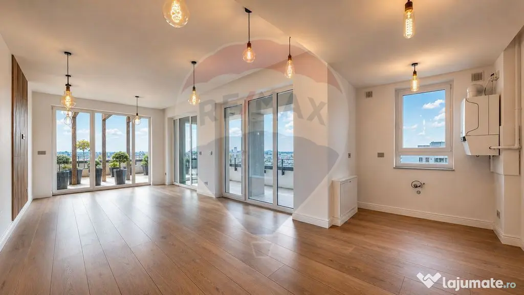 Terasa 168 mp cu Penthouse 4 camere Coresi | panoramic | ...