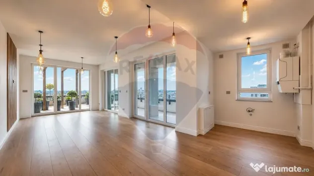 Terasa 168 mp cu Penthouse 4 camere Coresi | panoramic | ...