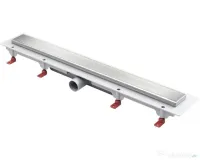 Rigola dus 650 mm inox lucios, noua 
