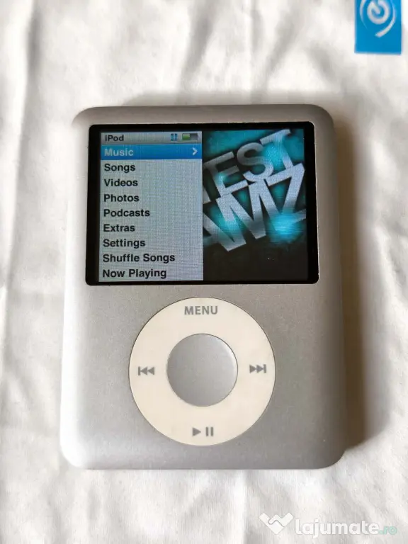 iPod Nano Generația 3 Silver 8 GB
