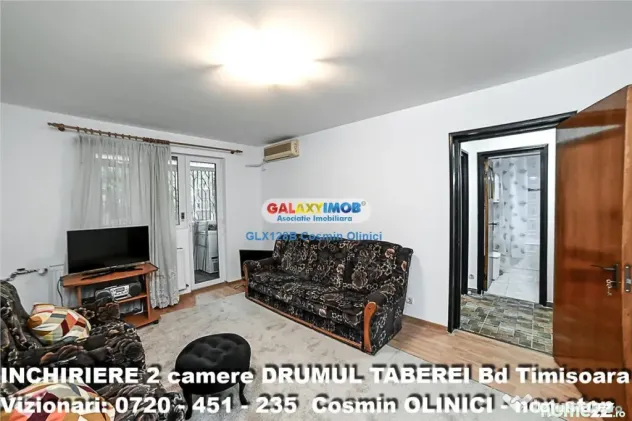 2 camere Drumul Taberei - Bd Timisoara 52 - 10 min metrou