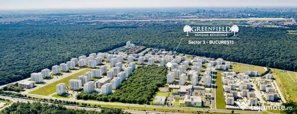 2 CAMERE Padurea BANEASA - bloc 2024 - Greenfield Baneasa,