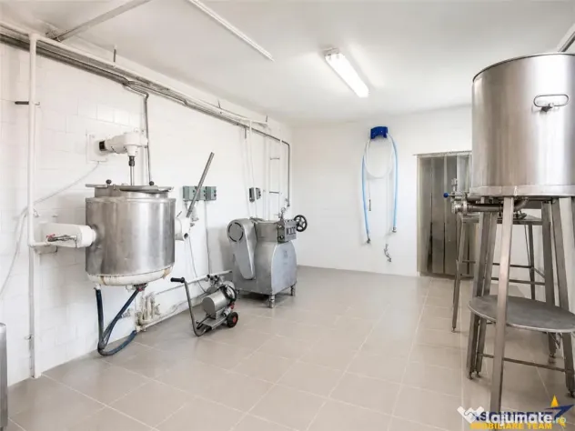 Fabrica de produse lactate birouri 1.300mp teren, Ilieni,