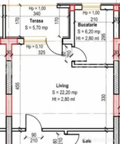 Garsoniera ideal investitie -650 m metrou N.Teclu 