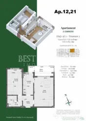 2 camere premium – Design modern, finisaje de calitate 