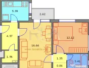 2 camere, 50mp, bloc anvelopat-Drumul Taberei, Mall Plaza 