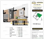 9 Vista Grigorescu – 0% Comision – 3 camere – Promo 