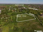 Teren compact intravilan 8000 mp vedere spre Lac, utilităț 