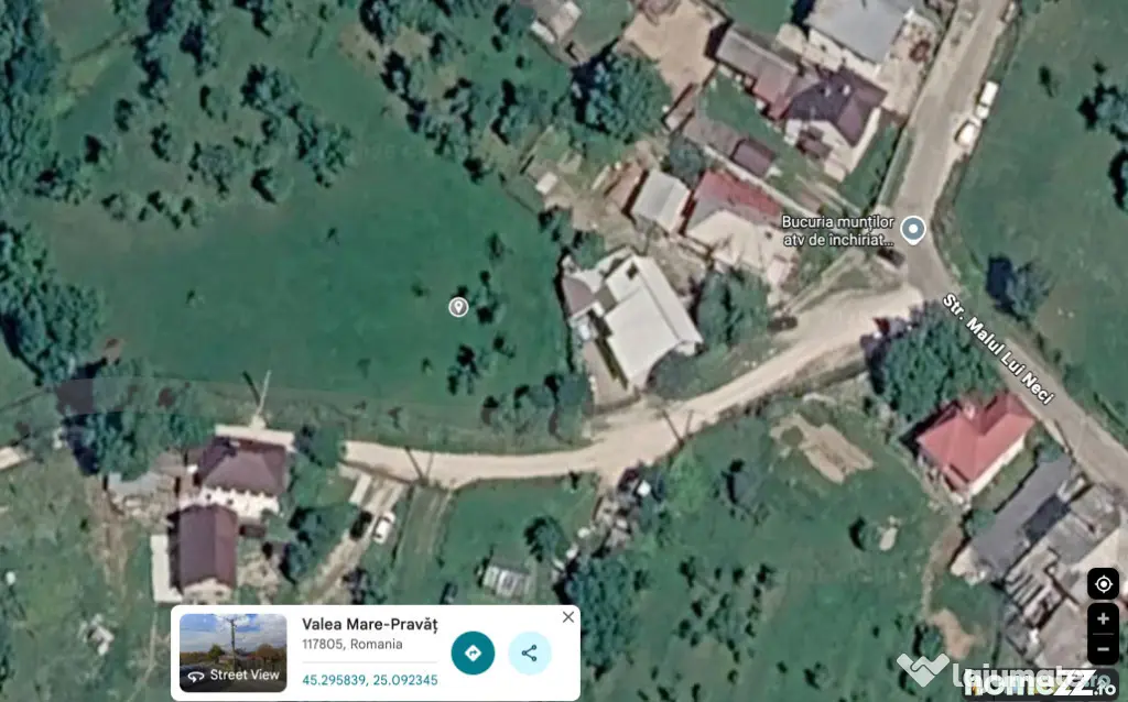 Vânzare teren intravilan 5867 mp – Valea Mare-Pravăț, județul Argeș
