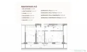 Apartament 2 camere, 75.18 mp intr-un ansamblu cu 0% Comisio 