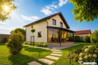 Vila cu atmosfera de resort:smart home, curte spectaculoasa, 