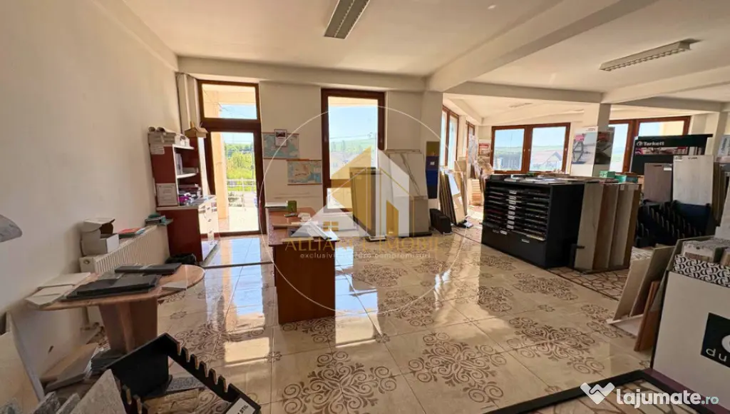 Spații comerciale de închiriat în Bistrița – locația
