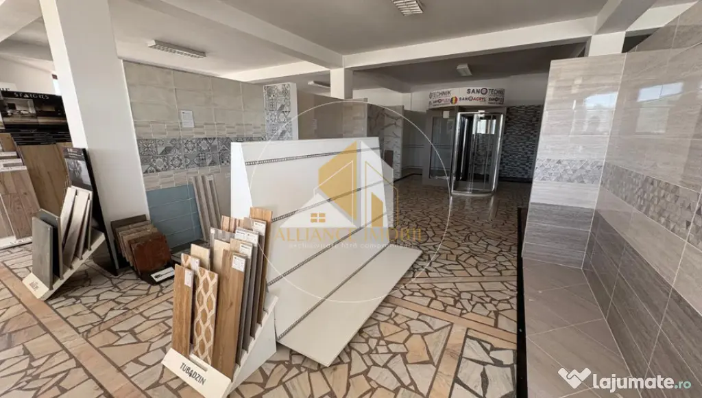 Spații comerciale de închiriat în Bistrița – locația