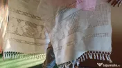 Marama / naframa veche, retro - bumbac si ata, pentru costum popular, stare buna 