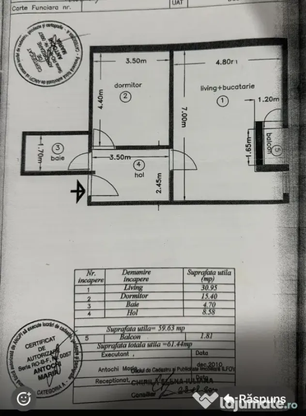 2 Camere - Dobroesti - Fundeni - Str. Ciresiului - Parcare!