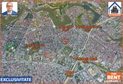De inchiriat: Apartament 3 camere, 2 bai, balcon | Tei - S2