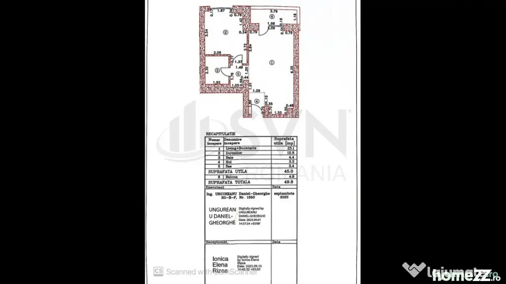 Apartament 2 camere l Finisaje Premium l Cortina North