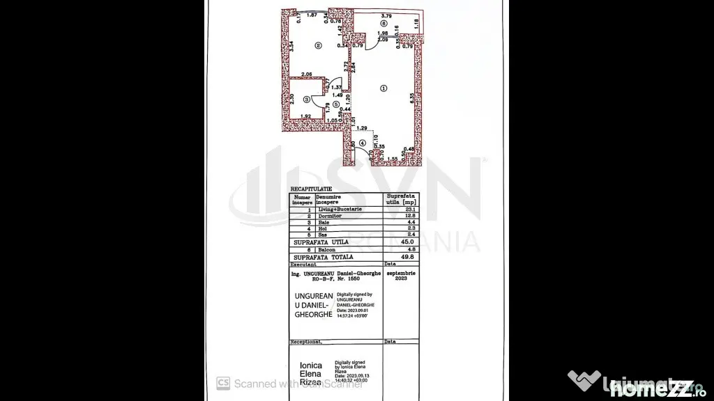 Apartament 2 camere l Finisaje Premium l Cortina North