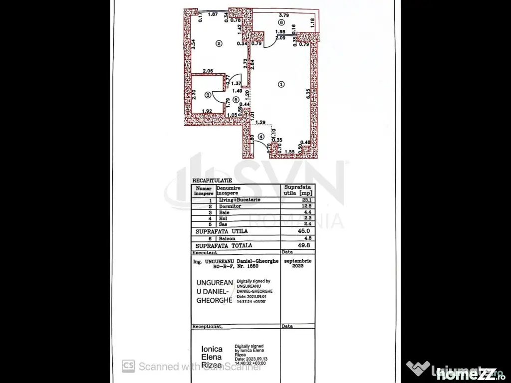 Apartament 2 camere l Finisaje Premium l Cortina North