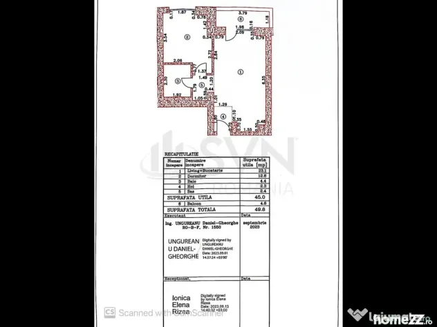 Apartament 2 camere l Finisaje Premium l Cortina North