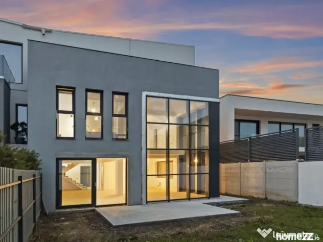 Casa 5 camere moderna cu curte Pipera