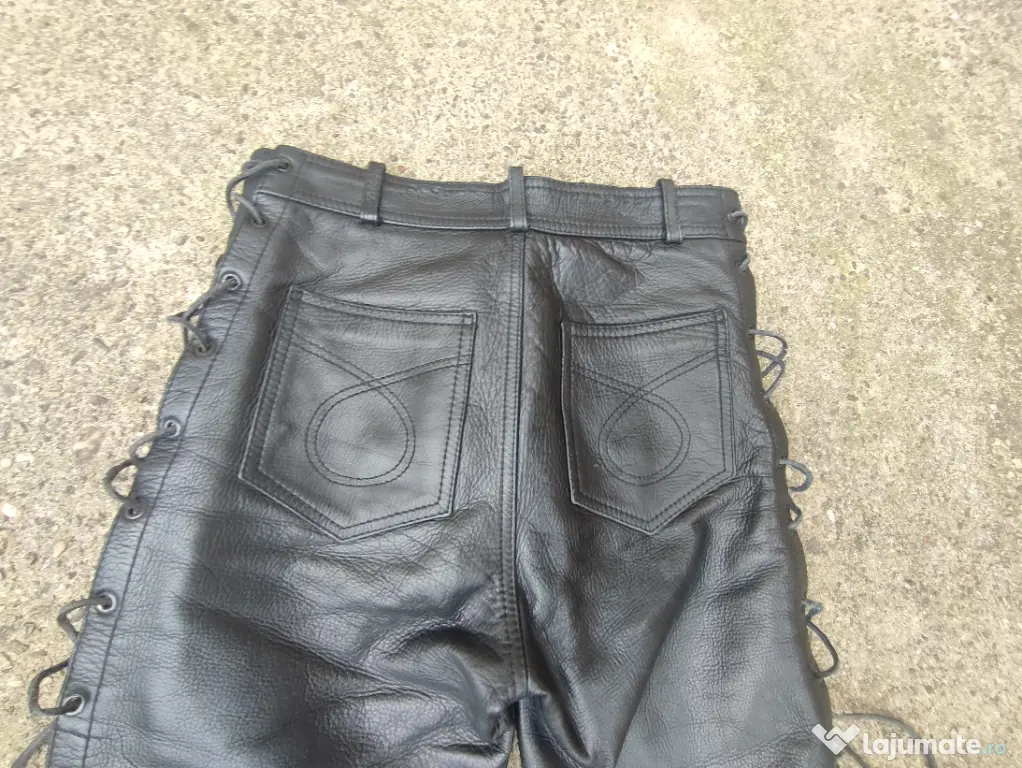 Pantaloni vintage de motociclist
