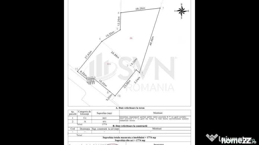 Teren intravilan I 1774 mp I 23.52 m Deschidere I Iancu N... - Bucuresti (Bucuresti-Ilfov)