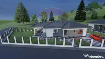 Casă noua de vânzare in SASAR cu 4 camere, 2 bai si 500...