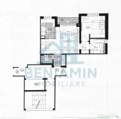 2 camere decomandate-Bloc Nou Parcare-Centrala-Mobilat-Co... 