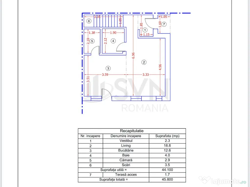 Vila Duplex 3 Camere Otopeni 23 August