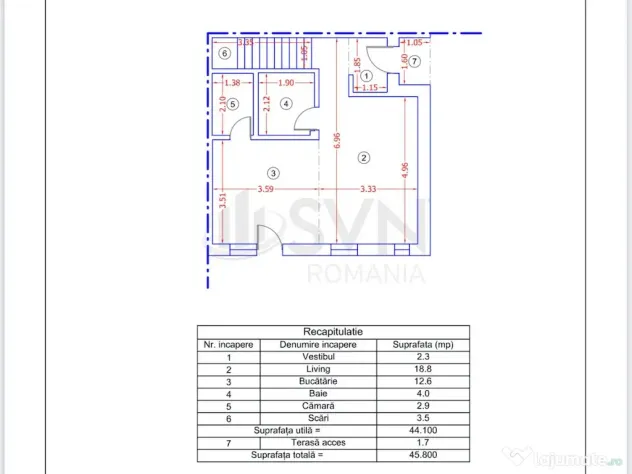 Vila Duplex 3 Camere Otopeni 23 August