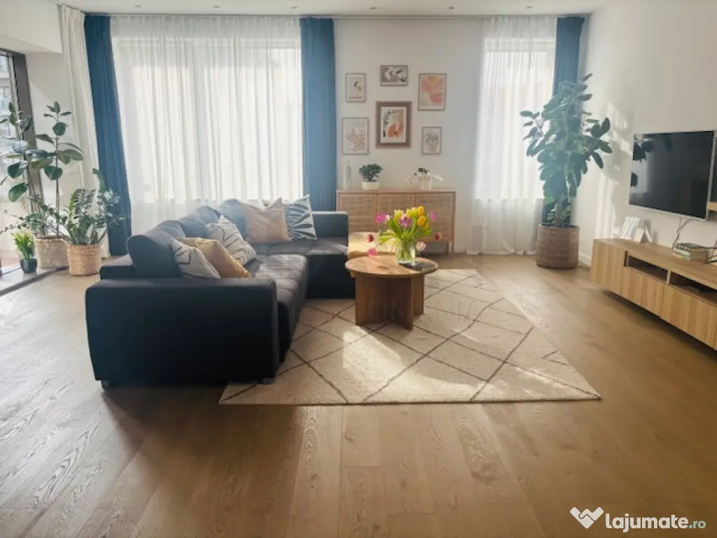 Duplex cu 3 camere 140 mp bloc nou Herastrau Cartierul Fr...
