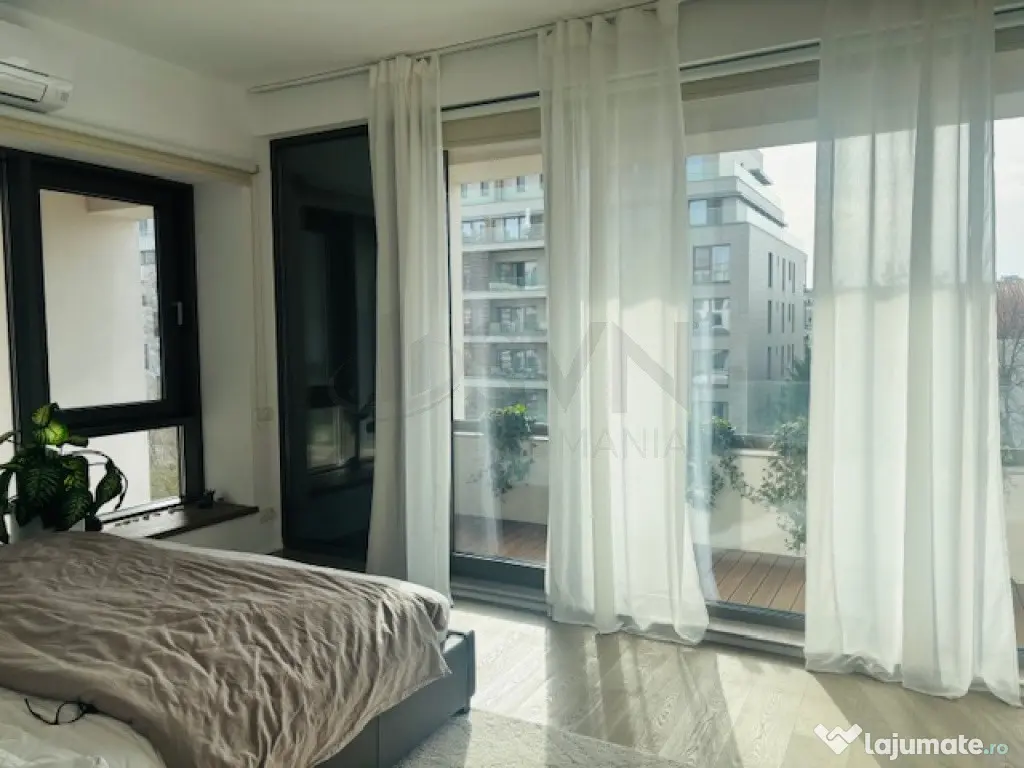 Duplex cu 3 camere 140 mp bloc nou Herastrau Cartierul Fr...