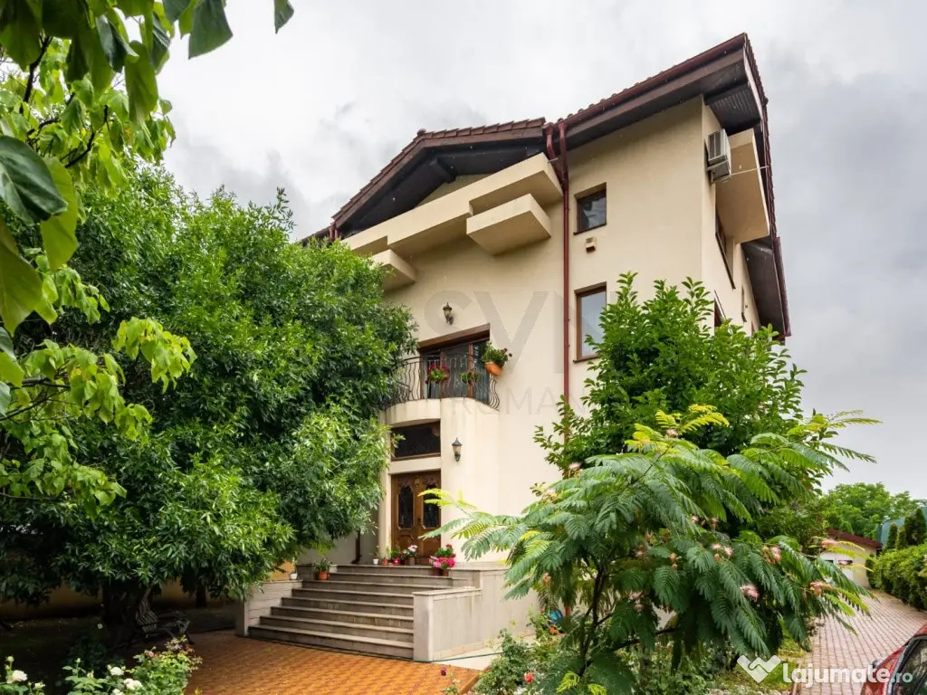 Vila cu arhitectura spectaculoasa Bucurestii Noi