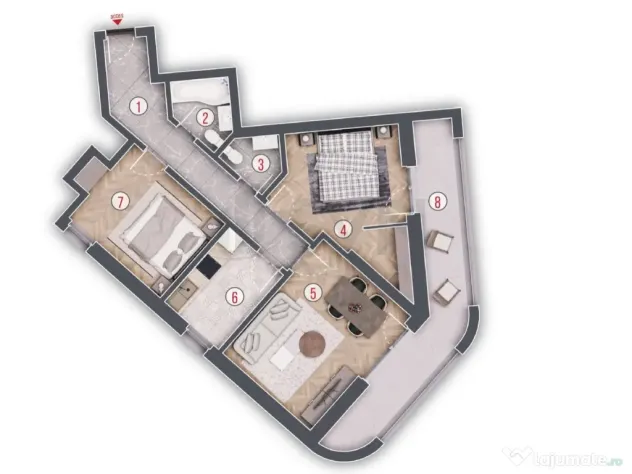 Apartament 3 camere I Dristor I Mihai Bravu
